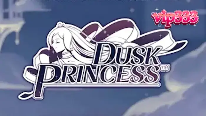 Tampilan visual slot Dusk Princess dengan latar belakang kastil magis dan nuansa senja.